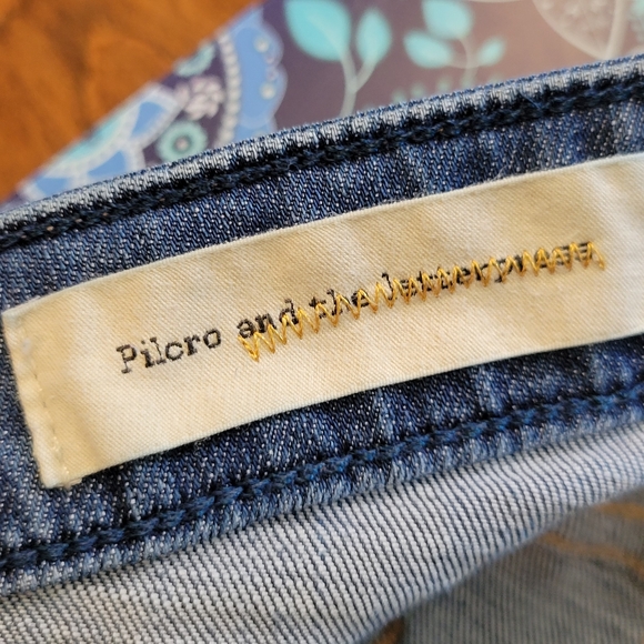 Pilcro And The Letterpress Stet Roll Up Shorts - Picture 8 of 9